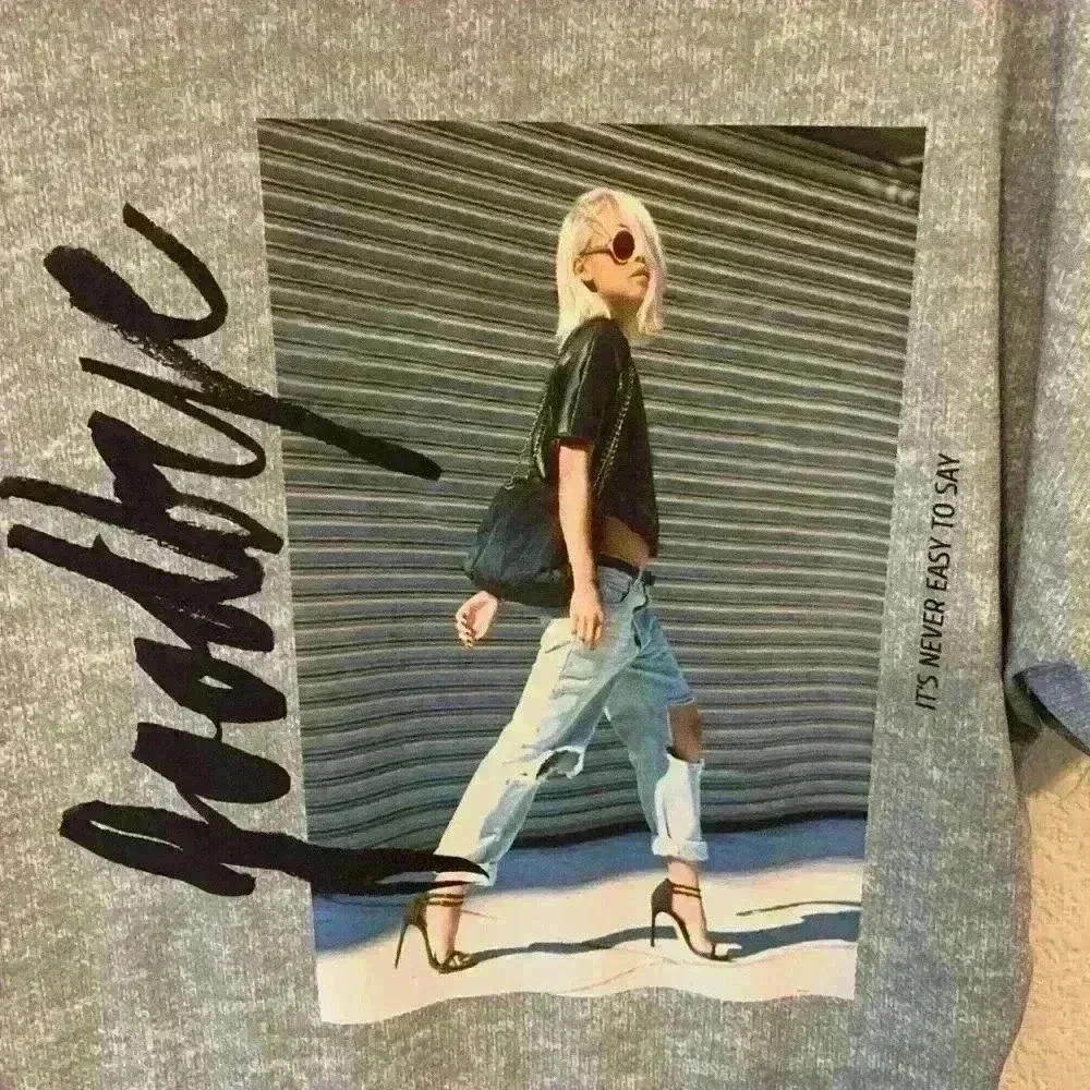 Zara W/B Collection Graphic tee, grunge, 90's - Picture 4 of 5